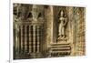 Stone Carvings of Apsara at Angkor Wat, Cambodia-Paul Souders-Framed Photographic Print