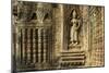 Stone Carvings of Apsara at Angkor Wat, Cambodia-Paul Souders-Mounted Photographic Print