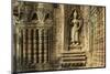 Stone Carvings of Apsara at Angkor Wat, Cambodia-Paul Souders-Mounted Photographic Print