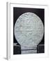 Stone Ceremonial Disk, Originating from Caracol of Chichen Itza-null-Framed Giclee Print