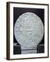 Stone Ceremonial Disk, Originating from Caracol of Chichen Itza-null-Framed Giclee Print