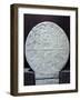 Stone Ceremonial Disk, Originating from Caracol of Chichen Itza-null-Framed Giclee Print