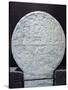 Stone Ceremonial Disk, Originating from Caracol of Chichen Itza-null-Stretched Canvas