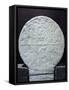 Stone Ceremonial Disk, Originating from Caracol of Chichen Itza-null-Framed Stretched Canvas