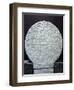 Stone Ceremonial Disk, Originating from Caracol of Chichen Itza-null-Framed Giclee Print