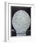 Stone Ceremonial Disk, Originating from Caracol of Chichen Itza-null-Framed Giclee Print