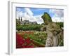 Stone Cherub, Rosengarten, the Neue Residenz, Bamberg, Germany-Miva Stock-Framed Photographic Print