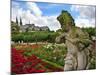 Stone Cherub, Rosengarten, the Neue Residenz, Bamberg, Germany-Miva Stock-Mounted Photographic Print