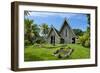 Stone Church in Kwato Island, Papua New Guinea-Michael Runkel-Framed Photographic Print