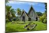 Stone Church in Kwato Island, Papua New Guinea-Michael Runkel-Mounted Photographic Print