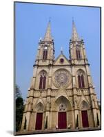 Stone Church Sacred Heart of Jesus, Guangzhou, Guangdong, China-Charles Bowman-Mounted Photographic Print