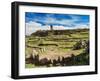 Stone Circle and Chullpa in Sillustani, Puno Region, Peru, South America-Karol Kozlowski-Framed Photographic Print