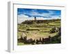 Stone Circle and Chullpa in Sillustani, Puno Region, Peru, South America-Karol Kozlowski-Framed Photographic Print