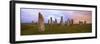 Stone Circle at Dawn, Callanish, Near Carloway, Isle of Lewis, Outer Hebrides, Scotland, UK-Lee Frost-Framed Photographic Print