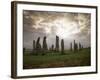 Stone Circle from Between 3000 and 1500Bc, Callanish, Isle of Lewis, Outer Hebrides, Scotland-Patrick Dieudonne-Framed Photographic Print