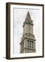 Stone Clock Tower in Boston-dbvirago-Framed Photographic Print