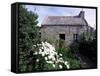 Stone Cottage, Ile d'Ouessant, Finistere, Brittany, France-John Miller-Framed Stretched Canvas