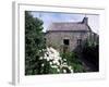 Stone Cottage, Ile d'Ouessant, Finistere, Brittany, France-John Miller-Framed Photographic Print
