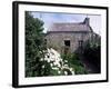 Stone Cottage, Ile d'Ouessant, Finistere, Brittany, France-John Miller-Framed Photographic Print