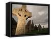 Stone Cross at Monastic Center-Bob Krist-Framed Stretched Canvas