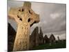 Stone Cross at Monastic Center-Bob Krist-Mounted Photographic Print