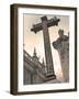 Stone Cross, Church La Compania de Jesus, Quito, Ecuador-John Coletti-Framed Photographic Print