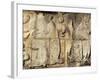 Stone Decorations, Chichen Itza Ruins, Maya Civilization, Yucatan, Mexico-Michele Molinari-Framed Photographic Print