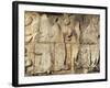 Stone Decorations, Chichen Itza Ruins, Maya Civilization, Yucatan, Mexico-Michele Molinari-Framed Photographic Print