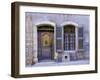 Stone Doorway with Wooden Door and Metal Knocker, Arles, France-Jim Zuckerman-Framed Photographic Print