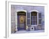 Stone Doorway with Wooden Door and Metal Knocker, Arles, France-Jim Zuckerman-Framed Photographic Print