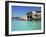 Stone Dwelling Overlooking Bay, Cala Mondrago, Majorca, Balearic Islands, Spain-Ruth Tomlinson-Framed Photographic Print