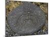 Stone Engraving, Puako Petroglyph Archaeological District, Island of Hawaii, United States-null-Mounted Giclee Print