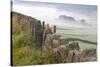 Stone Fence, Burnsall, Yorkshire Dales National Park, Yorkshire, England, United Kingdom, Europe-Miles Ertman-Stretched Canvas