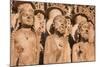 Stone Figures Adorning the West Front of Chartres Cathedral-Julian Elliott-Mounted Photographic Print