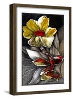 Stone Flower-Skarlett-Framed Giclee Print