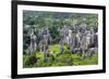 Stone Forest National Park in Yunnan Province-ImpakPro-Framed Photographic Print