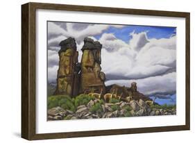 Stone Forest-Luis Aguirre-Framed Giclee Print