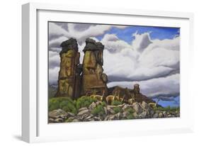 Stone Forest-Luis Aguirre-Framed Giclee Print