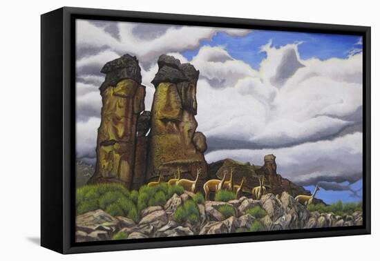 Stone Forest-Luis Aguirre-Framed Stretched Canvas