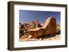 Stone formation around village of Tafraoute, Morocco, North Africa, Africa-Michal Szafarczyk-Framed Photographic Print