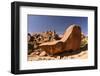 Stone formation around village of Tafraoute, Morocco, North Africa, Africa-Michal Szafarczyk-Framed Photographic Print