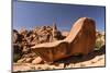 Stone formation around village of Tafraoute, Morocco, North Africa, Africa-Michal Szafarczyk-Mounted Photographic Print