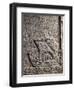 Stone Funerary Stele, Detail with Sailing Boat of Shipowner Callinicos, from Sinop, Turkey-null-Framed Giclee Print