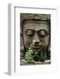 Stone Garden Statue with Flower-Matt Freedman-Framed Photographic Print