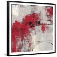 Stone Gardens II Red-Silvia Vassileva-Framed Premium Giclee Print