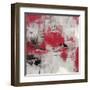 Stone Gardens III Red-Silvia Vassileva-Framed Art Print