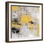 Stone Gardens III Yellow-Silvia Vassileva-Framed Art Print