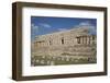 Stone Glyphs in Front of the Palace of Masks, Kabah Archaeological Site, Yucatan, Mexico-Richard Maschmeyer-Framed Photographic Print