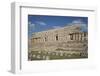 Stone Glyphs in Front of the Palace of Masks, Kabah Archaeological Site, Yucatan, Mexico-Richard Maschmeyer-Framed Photographic Print