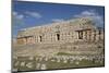 Stone Glyphs in Front of the Palace of Masks, Kabah Archaeological Site, Yucatan, Mexico-Richard Maschmeyer-Mounted Photographic Print